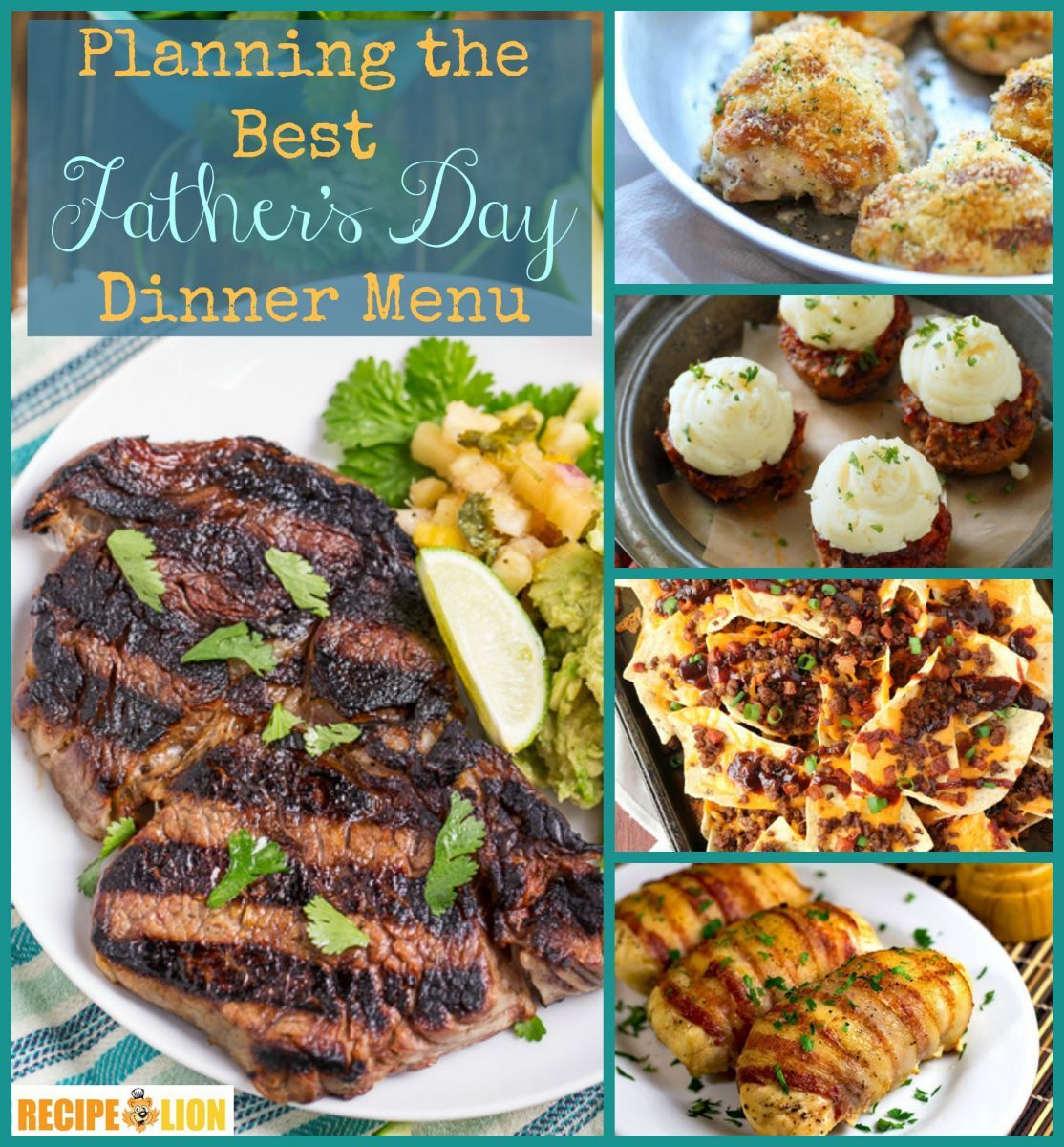 Easy Dinner Recipes for Father's Day | My dad will love all of these