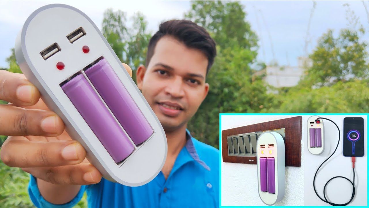 How To Make Lithium ion Battery Charger || With Power Bank in 2023