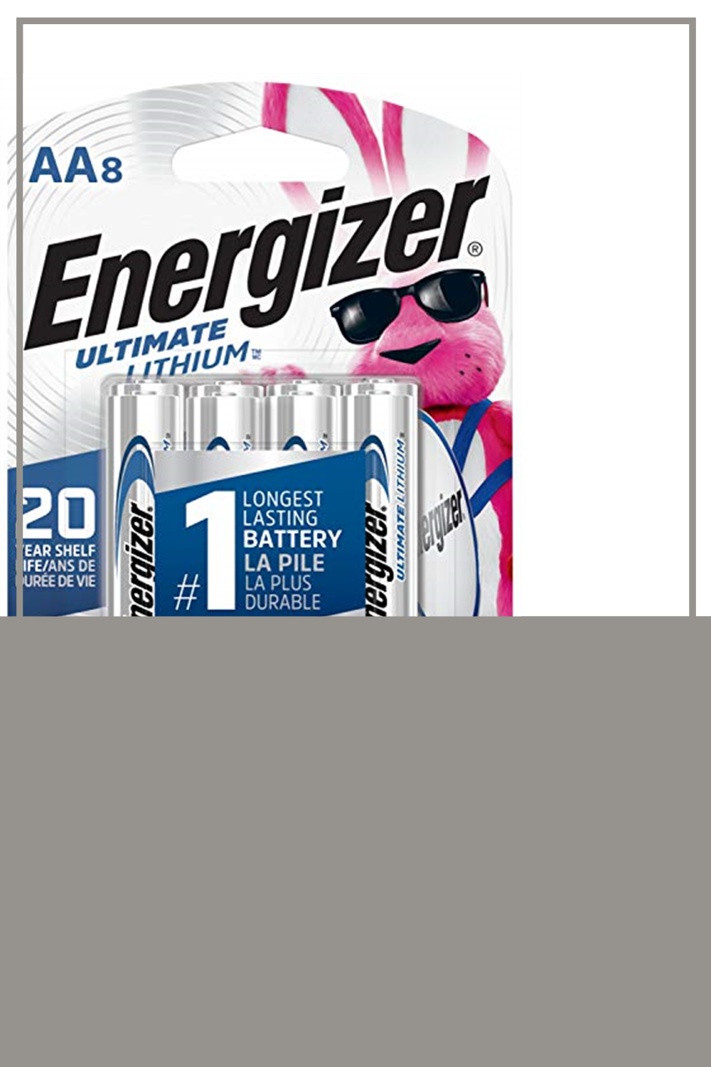 Energizer AA Lithium Batteries, World’s Longest Lasting Double A