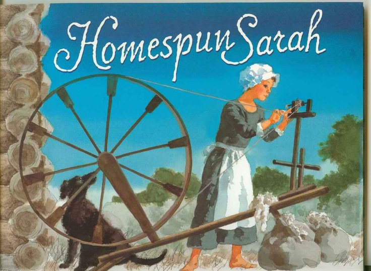 Homespun Sarah Colonial Life 1700s History Hardcover Childrens Book New