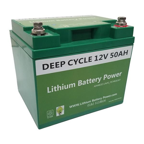 Lithium Battery Power 12V 50Ah Lithium Ion Battery features an