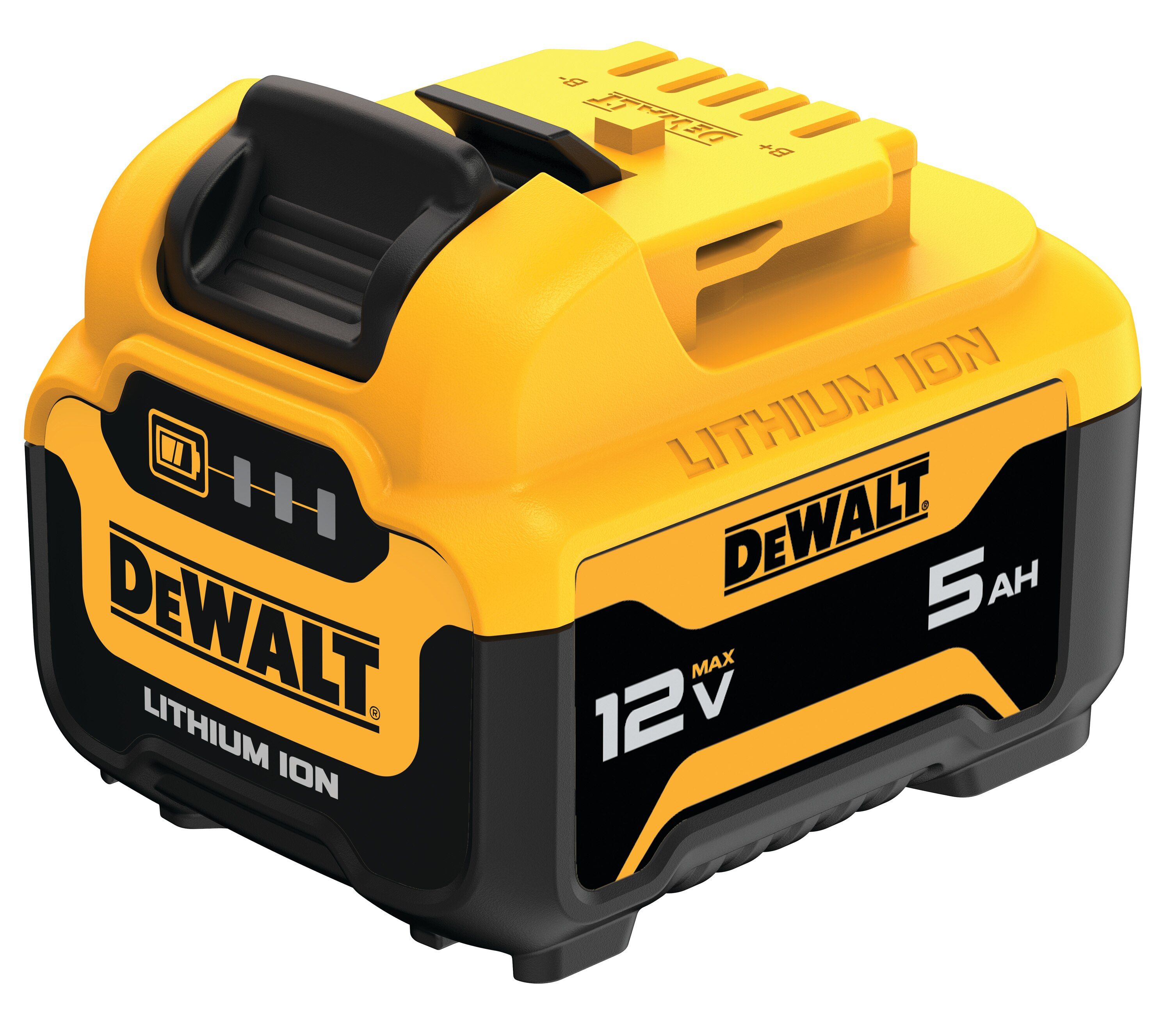 12V MAX* 5.0Ah Lithium Ion Battery - DCB126 | DEWALT Dewalt Power Tools